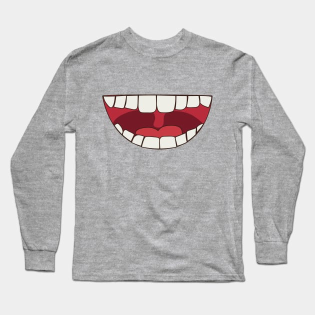 Laughing Tackle Long Sleeve T-Shirt by My Tiny Apartment